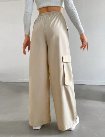 Pantaloni Shein, crem