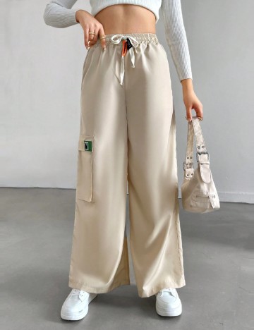 Pantaloni Shein, crem
