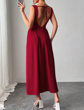 Rochie maxi Shein, vișiniu