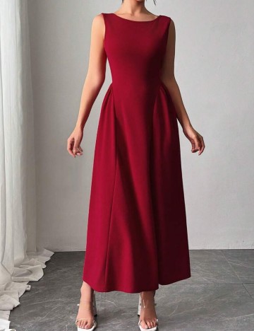 Rochie maxi Shein, vișiniu