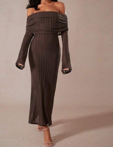 Rochie maxi Shein, maro