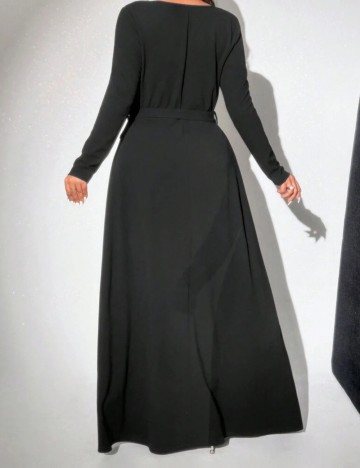 Rochie maxi Shein Curve+, negru