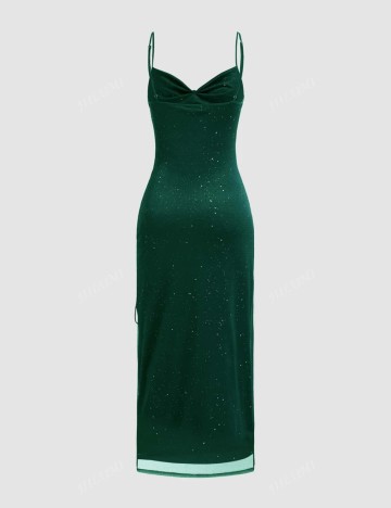 Rochie de ocazie Shein, verde