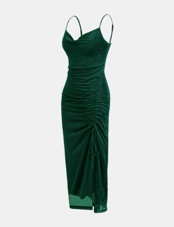 Rochie de ocazie Shein, verde