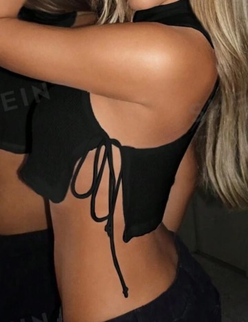Top Shein, negru