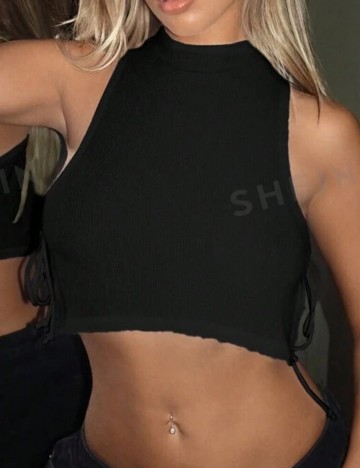 Top Shein, negru