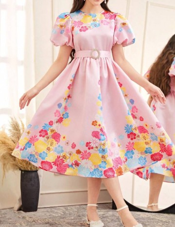 Rochie Shein, mix culori
