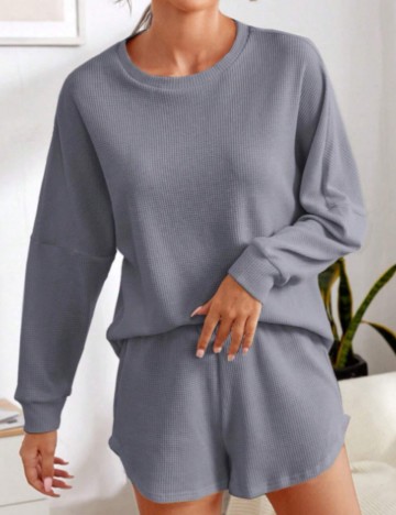Compleu pijamale Shein, albastru