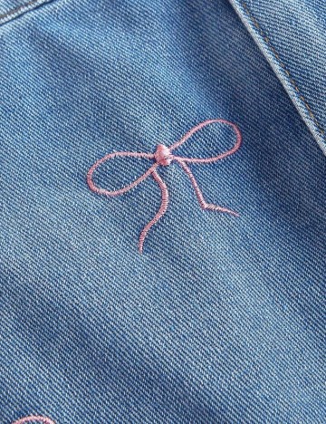 Pantaloni scurți de blugi Shein Curve+, albastru