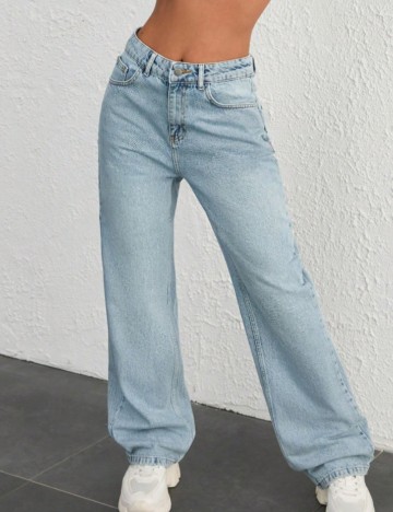 Jeans Shein, albastru