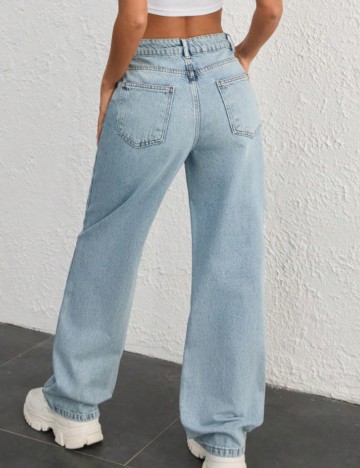 Jeans Shein, albastru