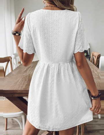 Rochie mini Shein, alb