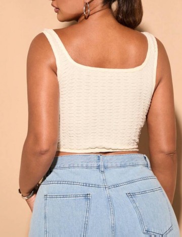 Top Shein Curve+, crem
