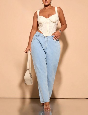 Top Shein Curve+, crem