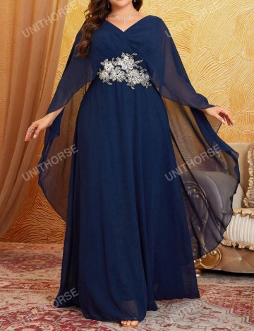 Rochie de ocazie Shein, albastru