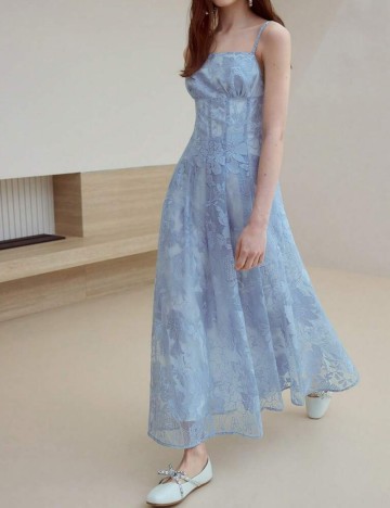 Rochie midi Shein, albastru