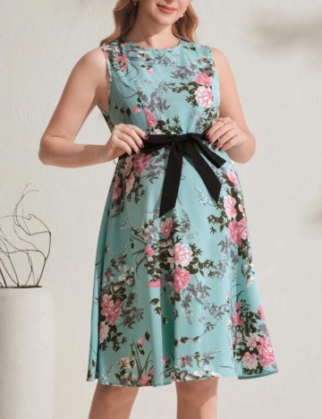 Rochie mini Shein, turcoaz