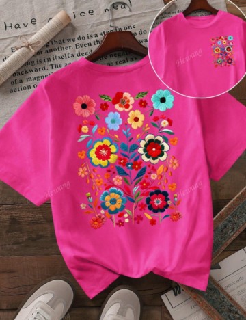 Tricou Shein, roz