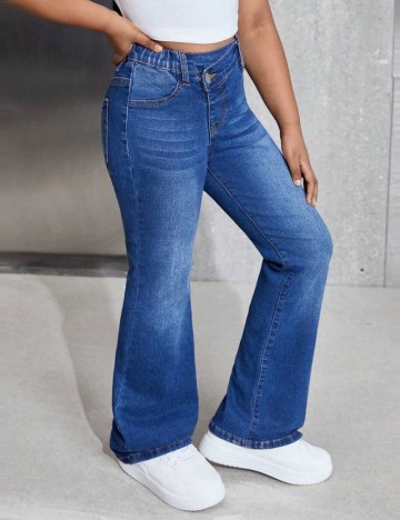 Jeans Shein, albastru