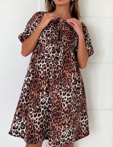 Rochie midi Shein, mix culori