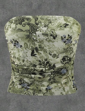 Top Shein, verde