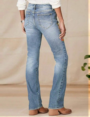 Jeans Shein, albastru