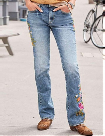 Jeans Shein, albastru