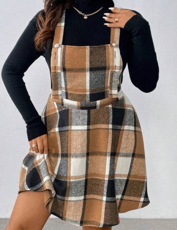Sarafan Shein Curve+, mix culori