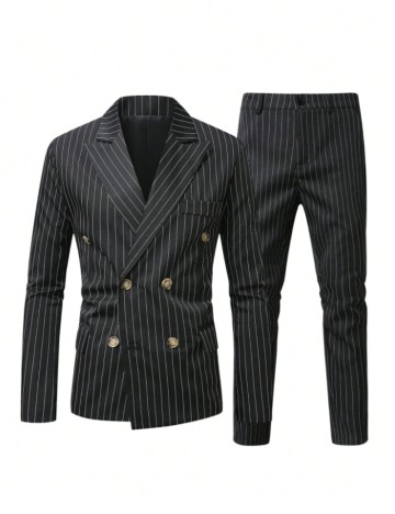 Costum MANFINITY by Shein, negru