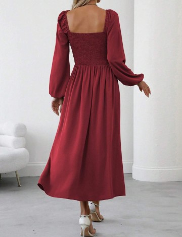 Rochie maxi Shein, vișiniu
