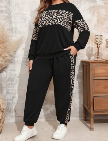 Compleu Shein Curve+, negru