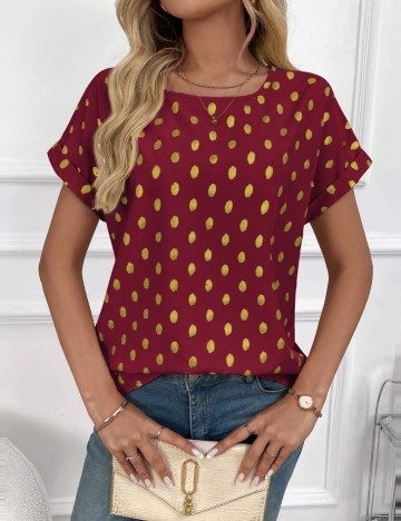 Tricou Emery Rose by Shein, mix culori