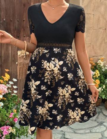 Rochie mini Shein, mix culori