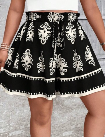 Pantaloni scurți Shein Curve+, mix culori