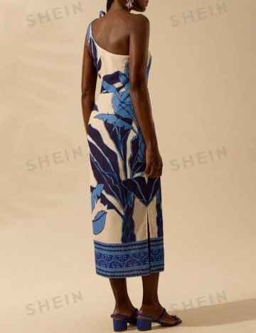 Rochie midi Shein, mix culori