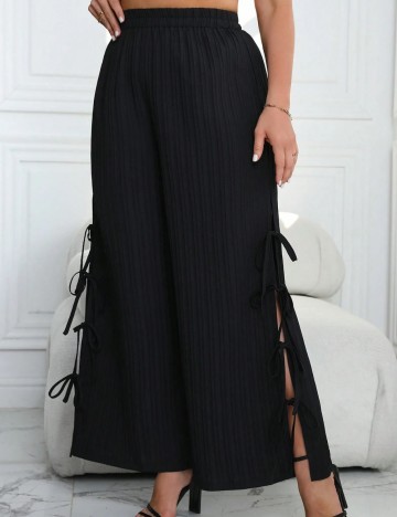 Pantaloni Shein Curve+, negru