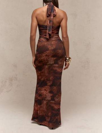 Rochie maxi Missguided by Shein, maro