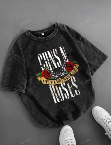 Tricou Shein, gri