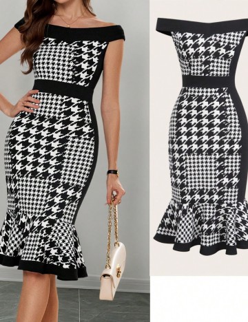 Rochie midi Shein, mix culori