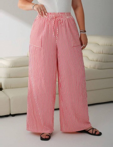 Pantaloni Shein Curve+, mix culori