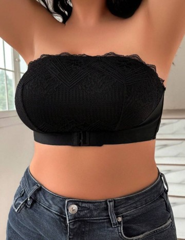 Bustieră Shein Curve+, negru