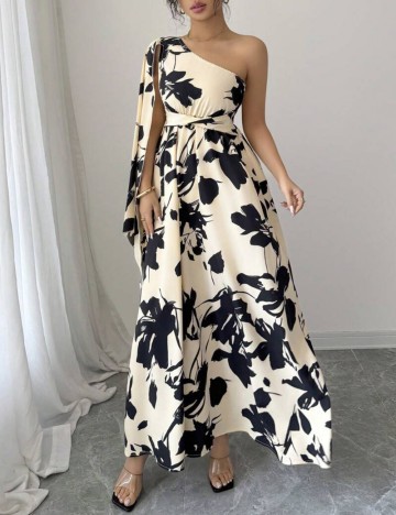 Rochie maxi Shein, mix culori