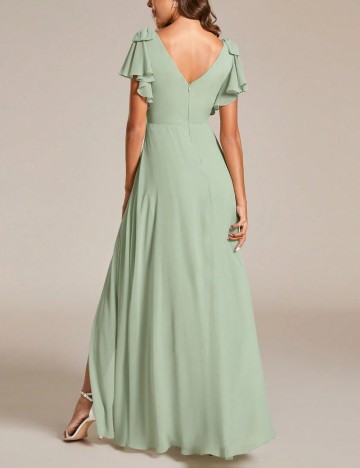 Rochie de ocazie Shein, verde