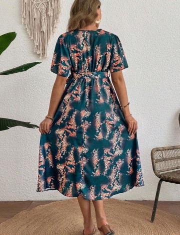 Rochie midi Shein, mix culori