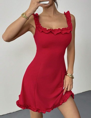 Rochie mini Shein, roșu