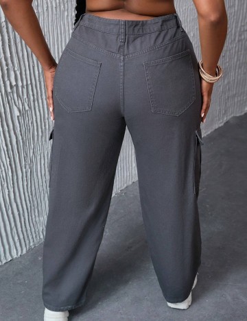 Jeans Shein Curve+, gri