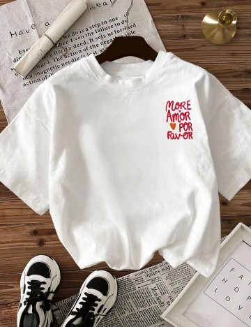 Tricou Shein, alb