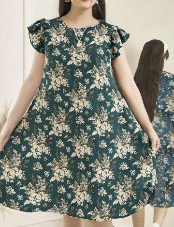 Rochie mini Shein, verde
