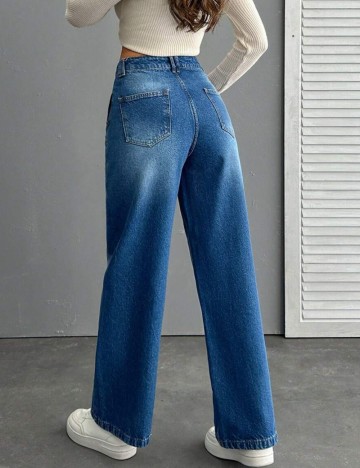 Jeans Shein, albastru