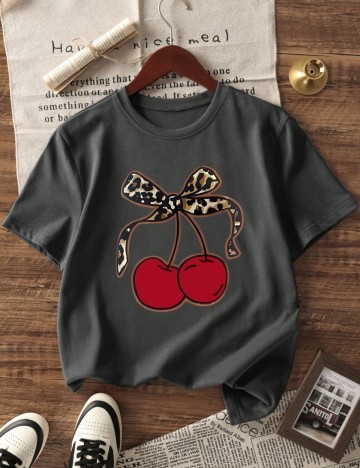 Tricou Shein, gri